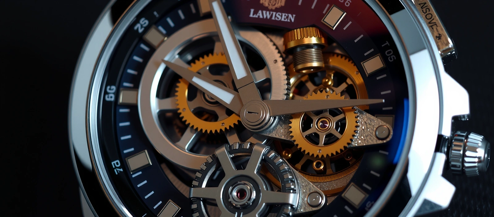 Intricate mechanical system representing complex modeling